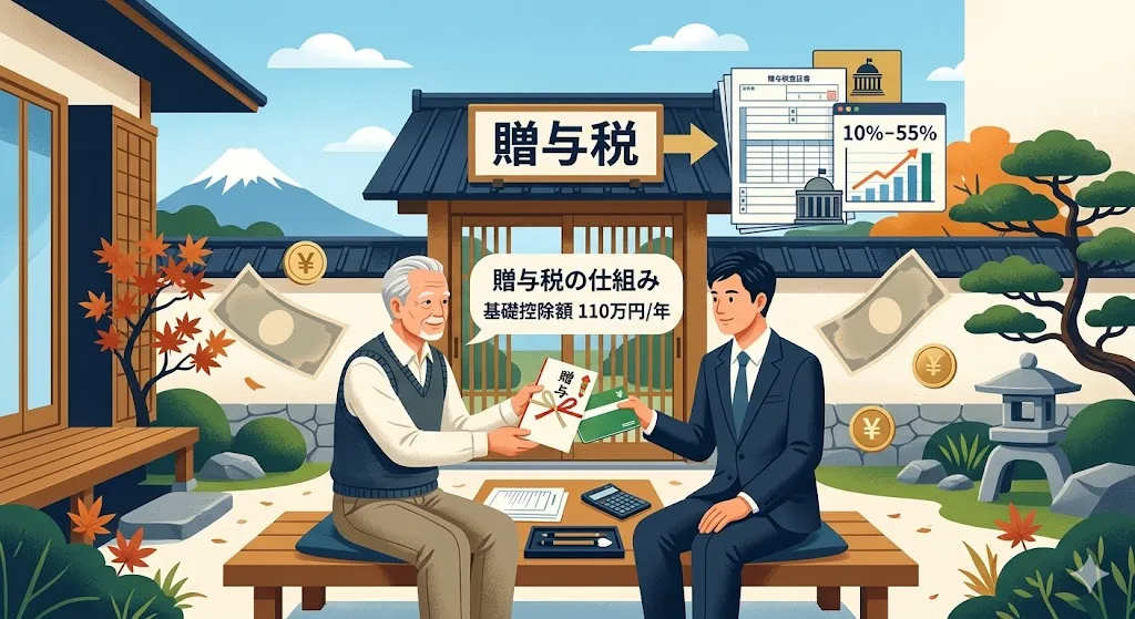 日本赠与税详解：历年课税的税率