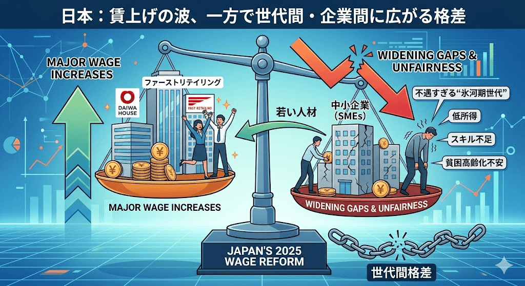 日本加薪潮背后：40岁这代人，到底是输家还是赢家？