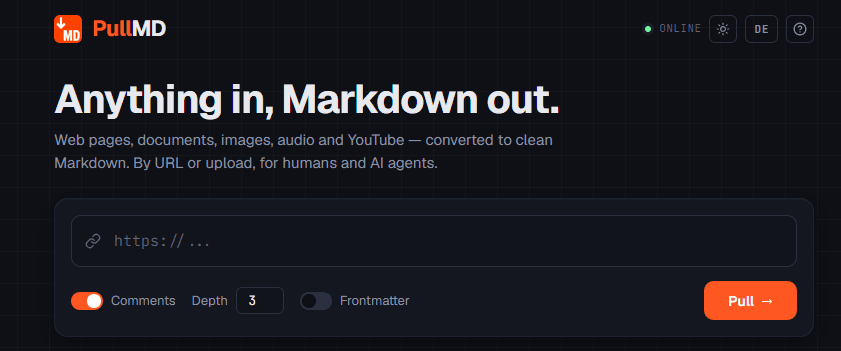 省 Token 的秘密:自建网页转 Markdown 服务