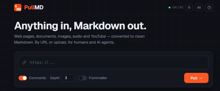 省 Token 的秘密:自建网页转 Markdown 服务